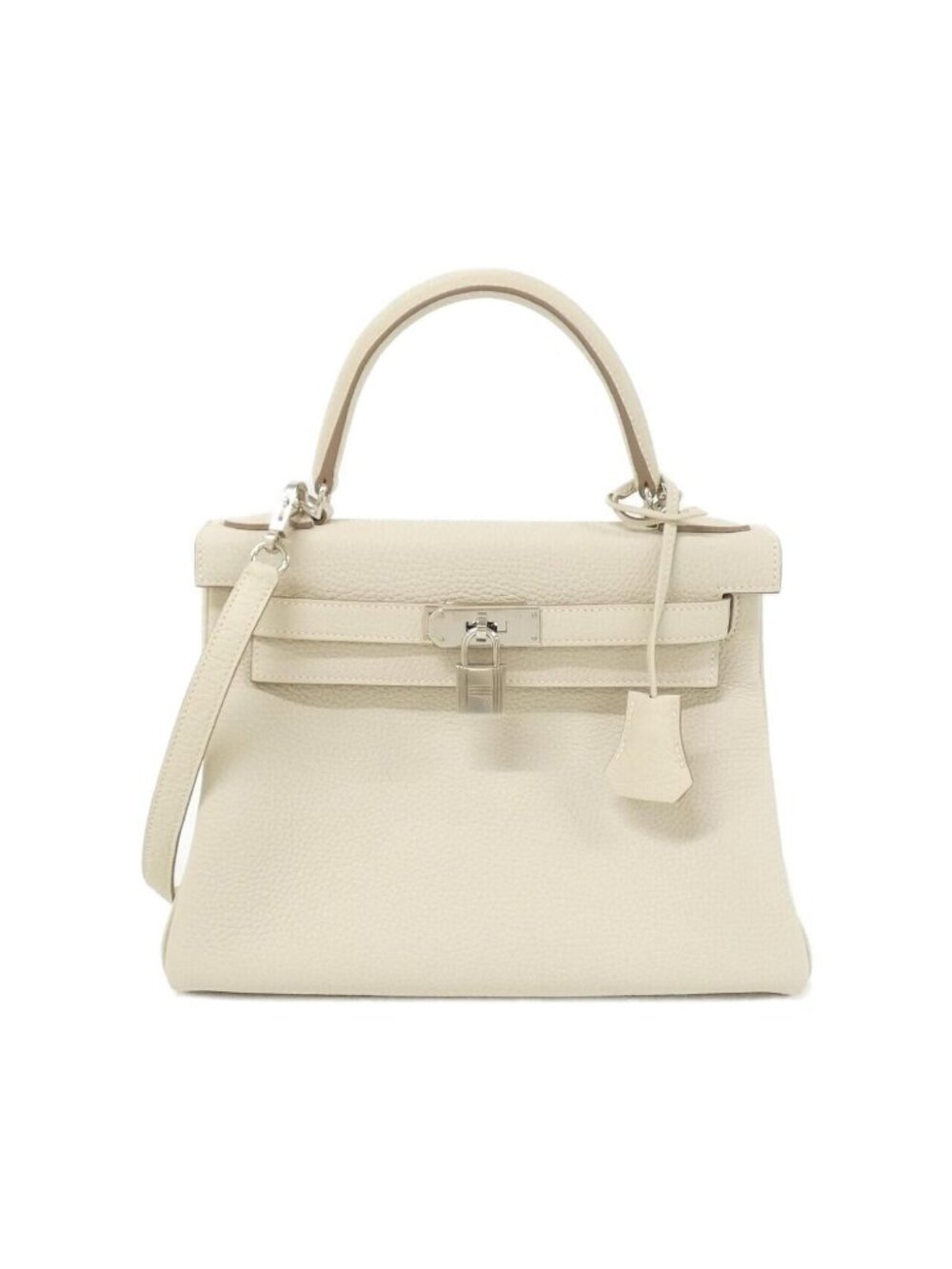 Hermes Kelly Bag Handbag White